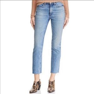 rag & bone Jeans - NWT Rag & Bone Farrah Cropped Ankle Raw Hem Jeans rag & bone Jeans - NWT Rag & Bone Farrah Cropped Ankle Raw Hem Jeans
